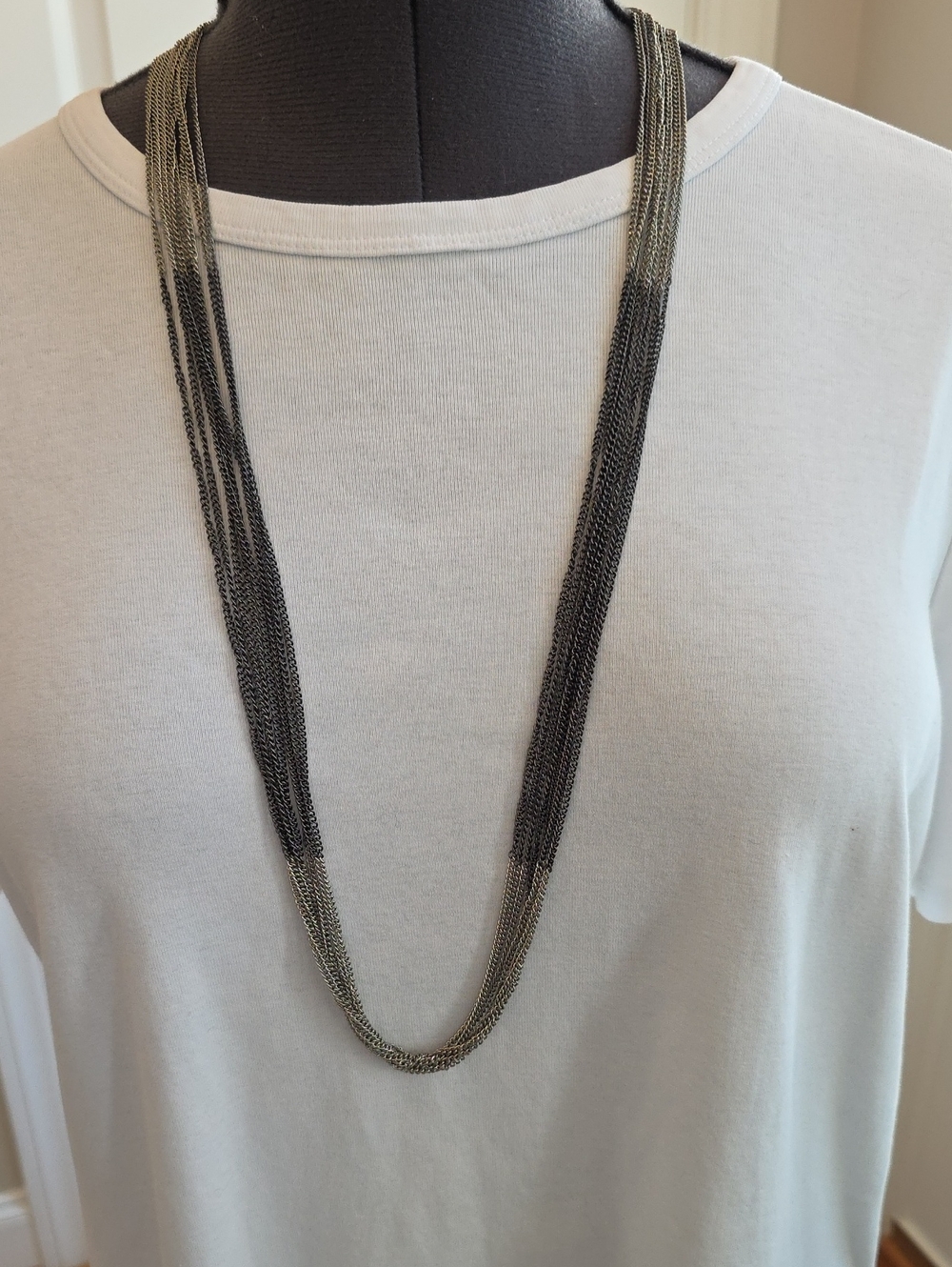 Premier Designs Vintage Manhattan Multi-Strand Ombre Chain Boho-chic Necklace